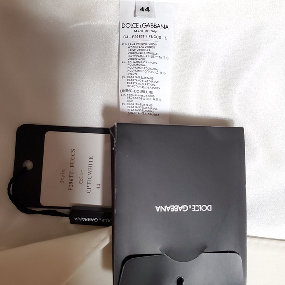 NWT$2,595 Dolce and Gabbana Single Breasted Jacket - Picture 4 of 6